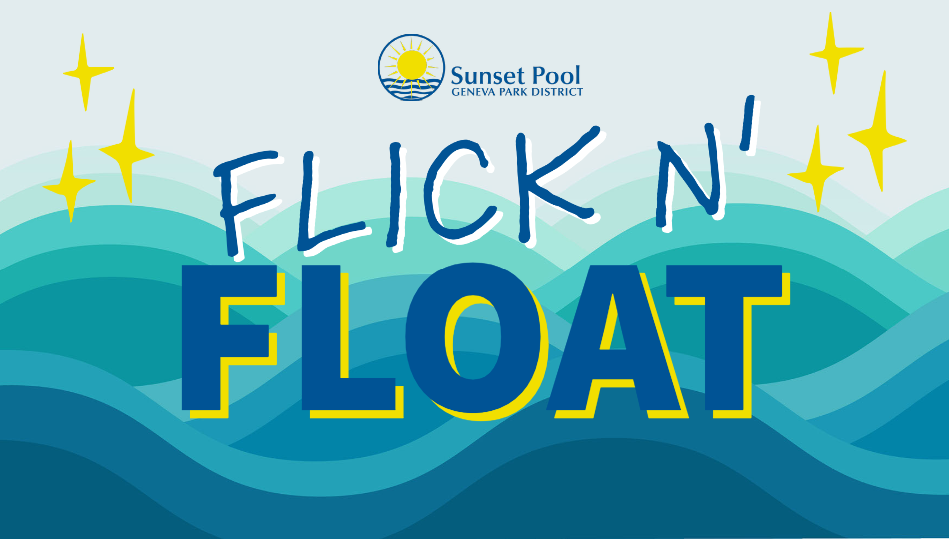 Flick N Float at Sunset Pool