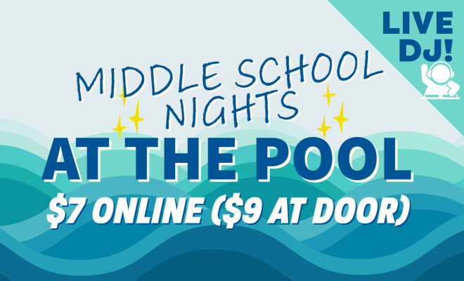 Middle School Night at Pool Logo 2023