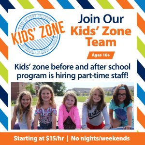 Kids Zone Now Hiring