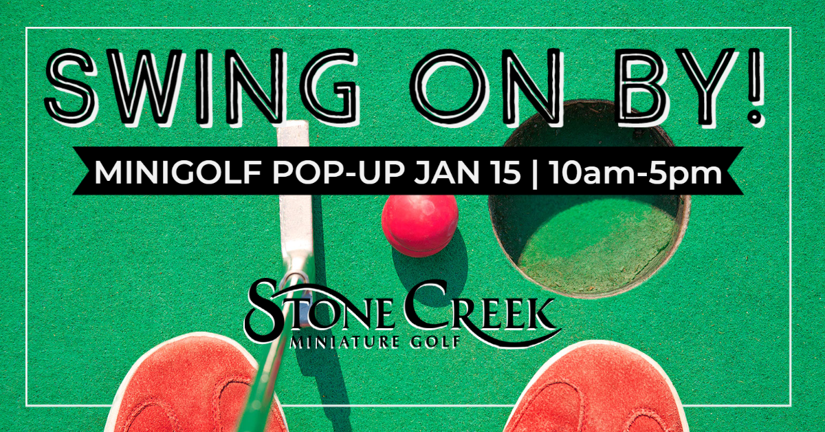 Stone Creek Minigolf Popup Jan 2023 Logo