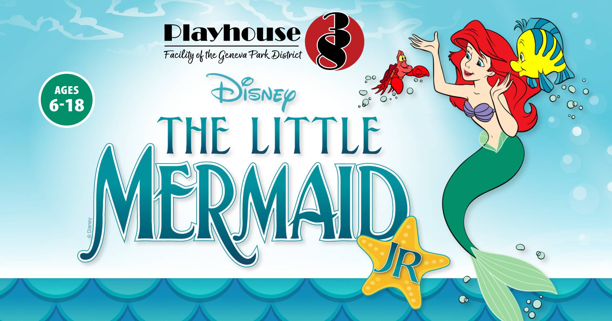 The Little Mermaid Jr. Logo