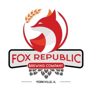 Fox republic Brewing logo fox with hops